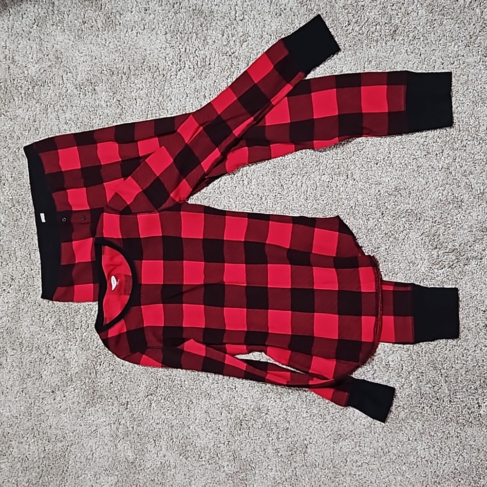 LN Old Navy women's M Buffalo check pajama set